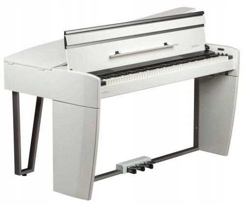  modernes Dexibell Digitalpiano, weiß glänzend