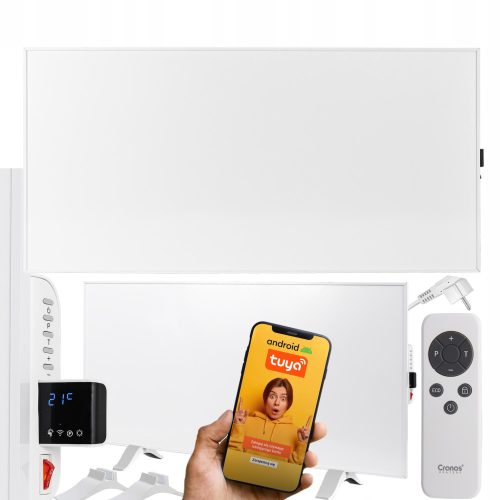 IR-Heizpaneel CRONOS Synthelith PRO CRP-770TWP WHITE TUYA