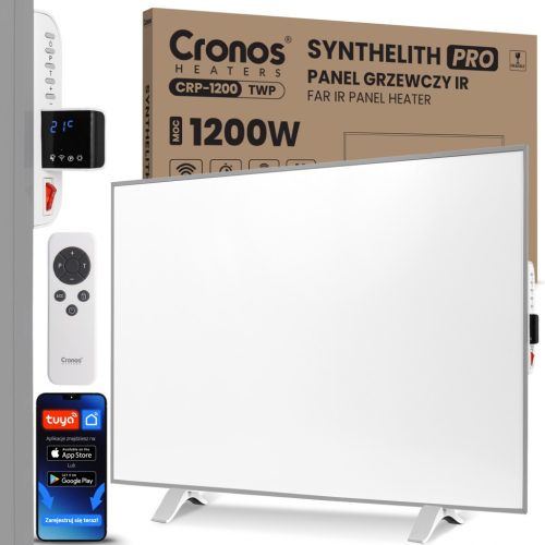  IR-Heizpaneel CRONOS Synthelith CRP-1200TWP SILVER TUYA