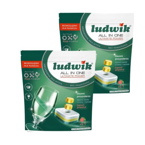  Ludwik-Set Grapefruit-Geschirrspültabs
