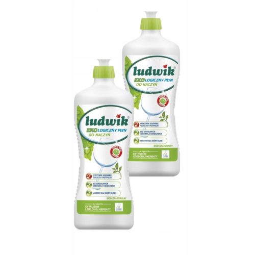  Set mit 2x Ludwik ökologischem Geschirrspülmittel