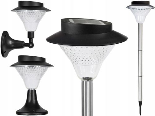 Gartenlampen stecken im Boden fest Solar-Pendelleuchte POLIFACH silber 77 cm 1 Stk.