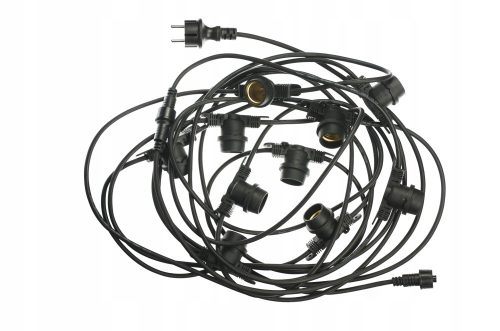  SMD LEDline 1100 cm vernetzte Girlandenleuchte, schwarz