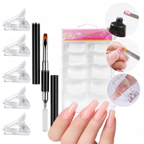  ACRYLGEL-KIT, OBERFORMEN, PINSELCLIPS