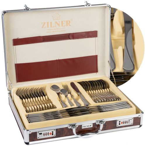 Bestecksets Zilner Besteckset SATIN BESTECK 72-tlg.