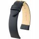  HIRSCH Toronto schwarzes Lederarmband 11 mm