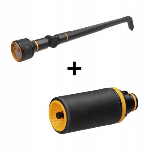  Fiskars 3-Funktions-Sprühlanze, schwarz