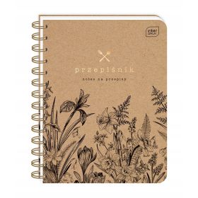  A5-Interprint-Notizbuch in Braun- und Beigetönen