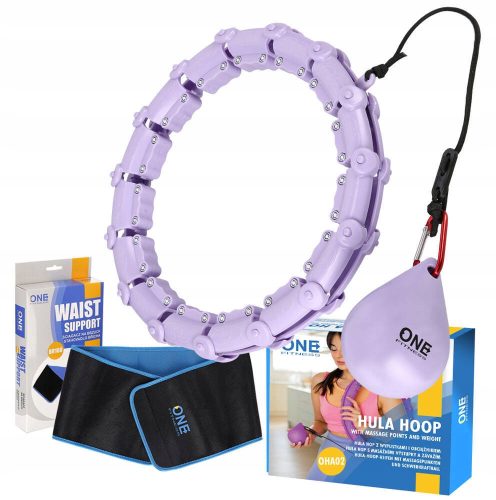 Hula Hop Hoop zum Abnehmen mit Gewicht + Gürtel