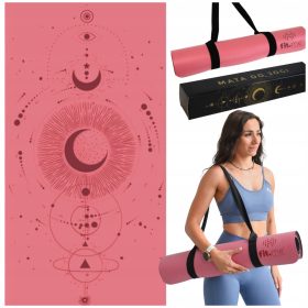  ÜBUNGSYOGAMATTE GUMMI + PU MOON FIT.ME