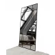  Loft Spiegel mit Sprossen LORENZA 220x110cm