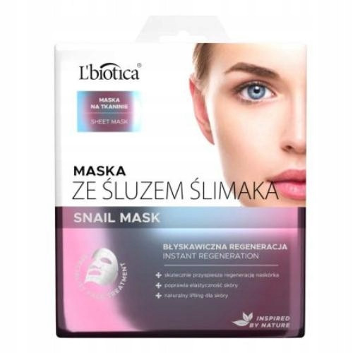  L'biotica Gesichtsmaske mit Schleim 23 ml