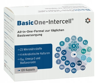 BasicOne-Intercell® - Ihr all-in-one Nahrungsergänzungsmittel mit 31 aktiven Substanzen