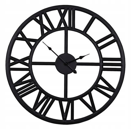 Uhr für zu Hause Sofer Wanduhr, schwarz, 60 cm
