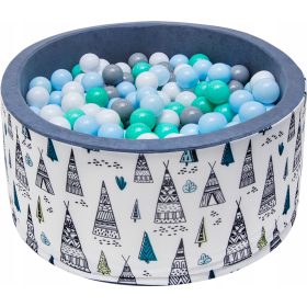  Trockenbecken mit Bällen 90x40 Bällen und 200 Bällen