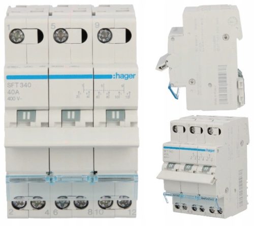  Hager 400V IP20 40A Schalter