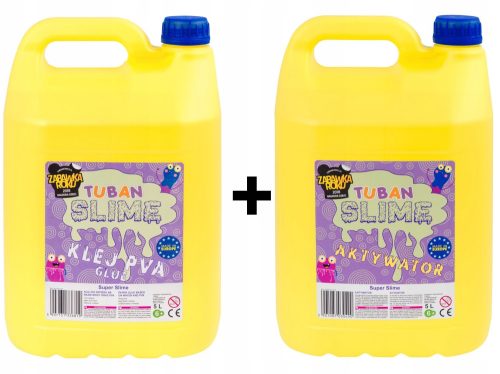  PVA-Kleberaktivator Tuban Slime 5 l + Tuban Flüssigkleber 5000 ml