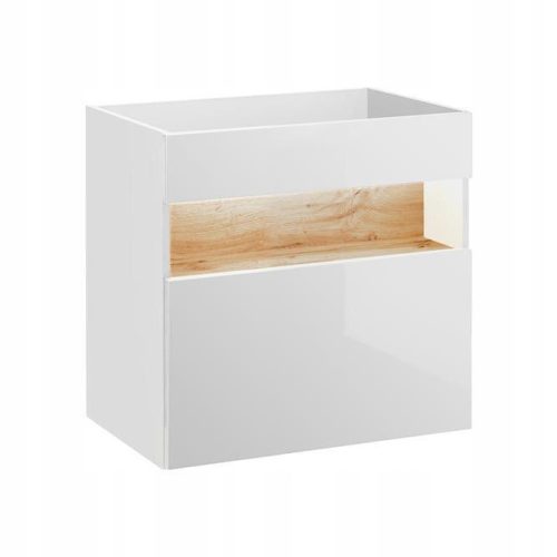  Bahama Weißer Waschbeckenunterschrank 60 cm