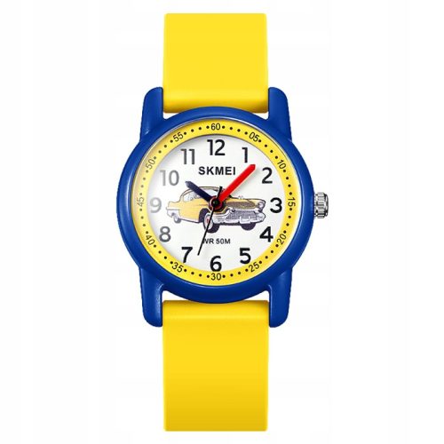 Kinderuhr - SKMEI analog, klares Zifferblatt
