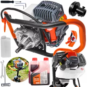 BENZIN-BOHRSTANGE SCHNECKENBOHRER 30 CM