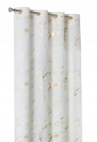 Fertige Vorhänge Halbverdunkelnder Vorhang mit Ringen 140 cm x 260 cm