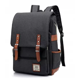    Schulrucksack mit mehreren Fächern_) K&M Schwarz, Rosatöne, Mehrfarbig 35 l