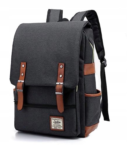  Schulrucksack mit mehreren Fächern_) K&M Schwarz, Rosatöne, Mehrfarbig 35 l