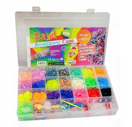  GUMMI zur Herstellung von Armbändern 6800 Stück XXL-Set