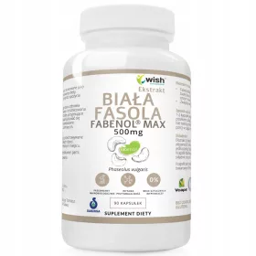   Max WISH PHARMACEUTICAL Bohnenextrakt Fabenol® Max 500mg - 90 Vegane Kapseln