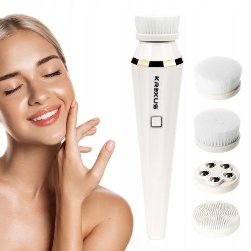  Rotierende Gesichtsreinigungsbürste 4-in-1-Massagegerät