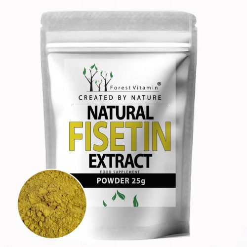 Natürlicher Fisetin-Extrakt 25g — Ein antioxidatives Nahrungsergänzungsmittel