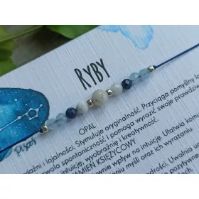  Fisch. Glücksarmband, Steine