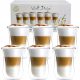Gläser und Tassen Vialli Design Cappuccinogläser 300 ml 6-tlg.
