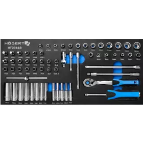  Hoegert Technik HT7G148 Ratschen-Werkzeugsatz
