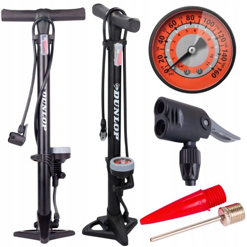  Dunlop Auto-Standfahrradpumpe mit Manometer