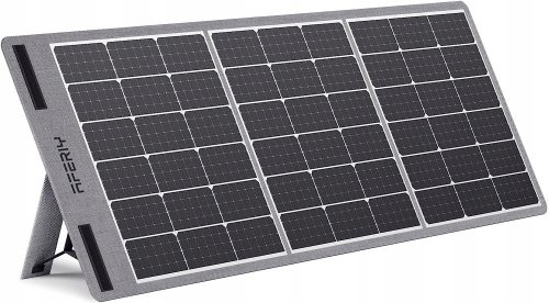 Mobiles USB-C-Kit mit faltbarem 100-W-Solarpanel