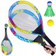 Federball, Ball, Schlägerset mit Federball Free & Easy 5904316462789
