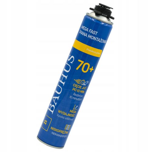 Bauhus Mega Fast 70+ Montageschaum 875 ml