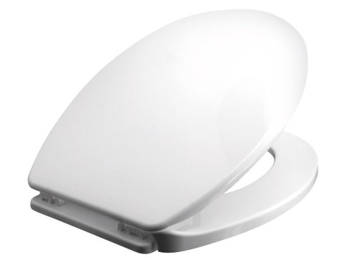 Bisk Iris Toilettensitz, weißes Polypropylen