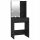  VidaXL Schminktisch schwarz 60 x 140 x 40 cm
