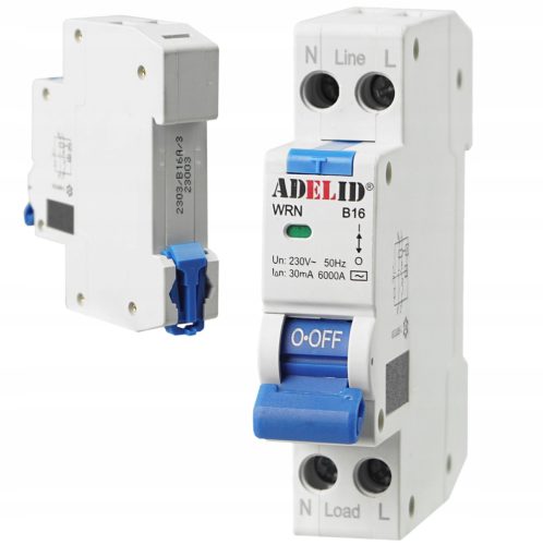 Adelid Fehlerstromschutzschalter 230 V IP20 16 A