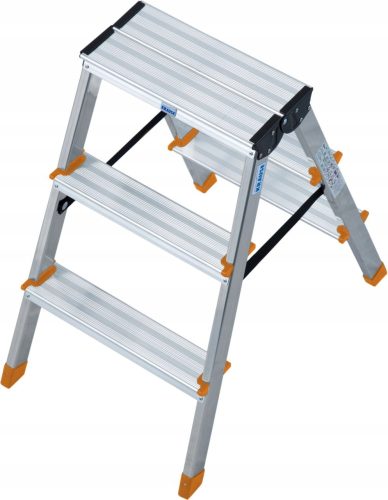 Krause Leiter 2,2 m Aluminium 1 x 3 bis 150 kg