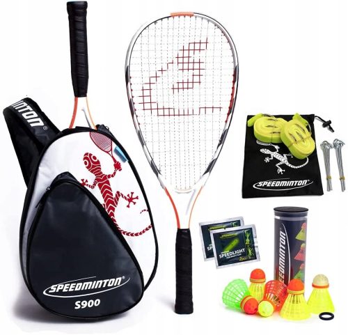Speedminton S900 SET Schläger mit Federball
