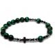  Steinarmband TIGERAUGE ROSENKRANZ k0353