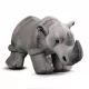  RHINO Realistisches Maskottchen 31 cm