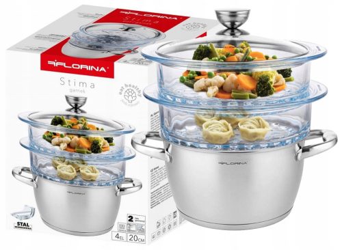 Dampfgartopf Parowar Florina Estima 7 l