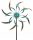  GARTENDEKO Wind WINDMÜHLE blau 160cm