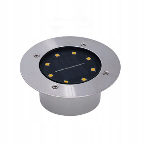 TOOLIGHT Einbau-Solarlampe, silber, 4,5 cm, 1 Stk.