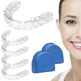  4x ENTSPANNUNGSSCHIENE BRUSSISMUS SCHLEIFEN + 2x BOX MEDI