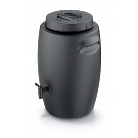  Prosperplast 1-Becken-Komposter 55 l, schwarz